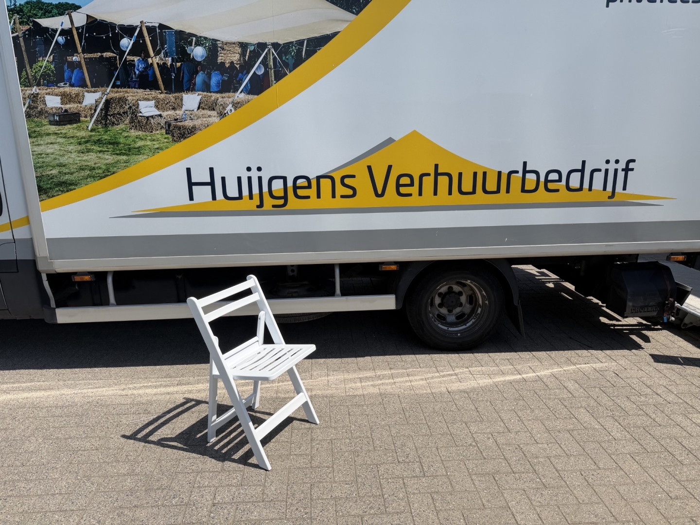 Trouwstoel zonder kussen (weddingchair)